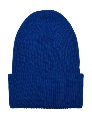 Recycled Yarn Ribbed Knit Beanie3