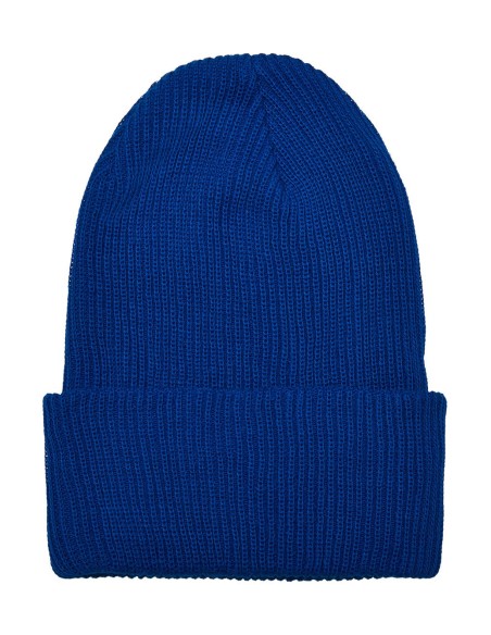 Recycled Yarn Ribbed Knit Beanie3