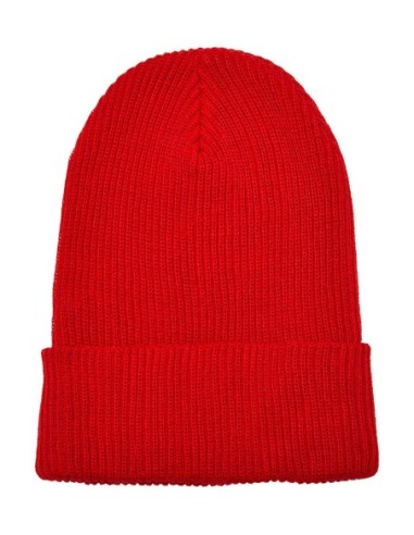 Recycled Yarn Ribbed Knit Beanie4