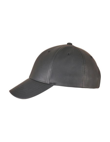 Synthetic Leather Alpha Shape Dad Cap2