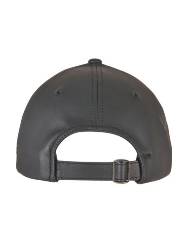 Synthetic Leather Alpha Shape Dad Cap3