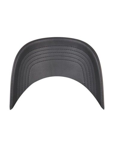 Synthetic Leather Alpha Shape Dad Cap4