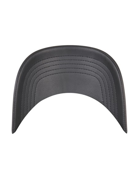 Synthetic Leather Alpha Shape Dad Cap4