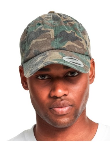 Low Profile Camo Washed Cap1