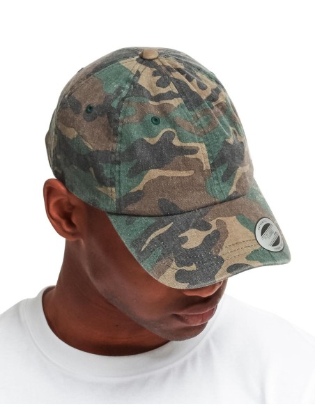Low Profile Camo Washed Cap2