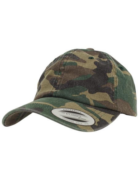 Low Profile Camo Washed Cap3
