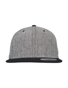 Melange Solid Snapback1 2
