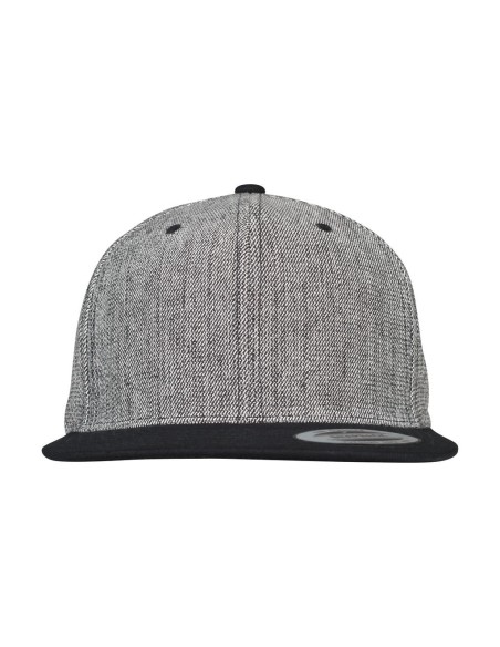 Melange Solid Snapback0