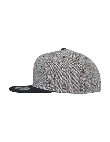 Melange Solid Snapback4