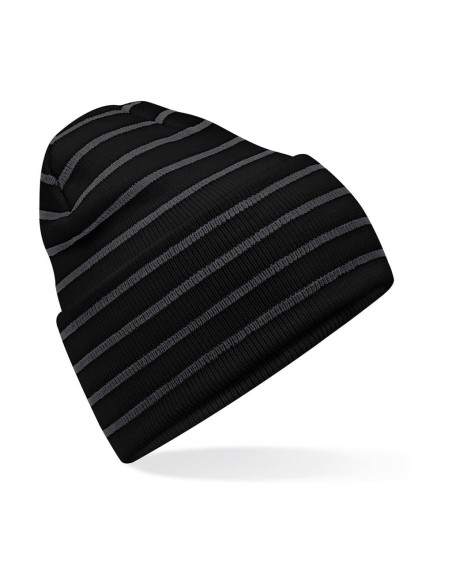 Original Deep Cuffed Striped Beanie2