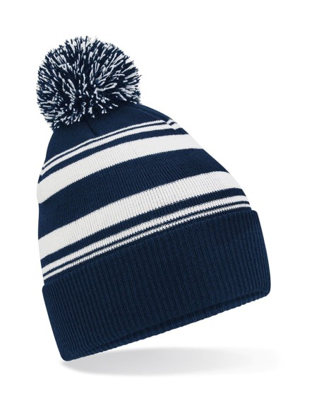 Striped Fan Beanie2
