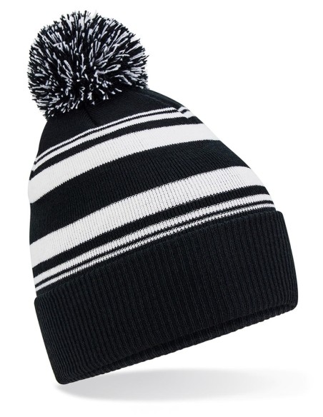 Striped Fan Beanie6