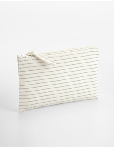 Striped Organic Cotton Accessory Pouch2