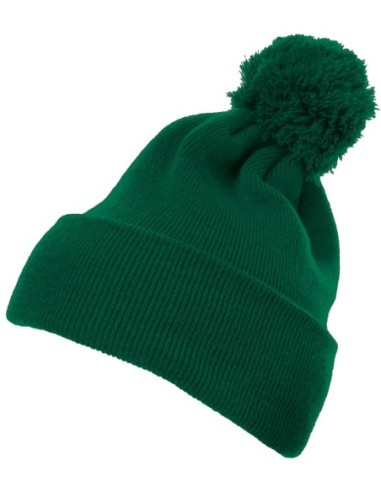 Cuffed Pom Pom Knit Beanie5