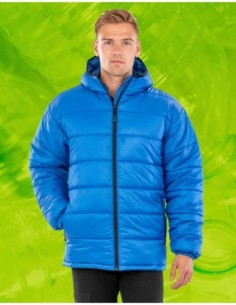 Recycled Hooded Padded Parka0