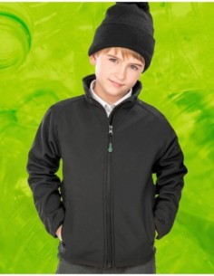 Recycled 2-Layer Printable JY Softshell Jacket0