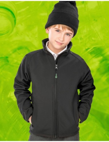 Recycled 2-Layer Printable JY Softshell Jacket0