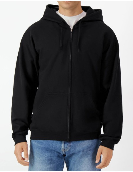 Softstyle Midweight Full Zip Hooded Sweat0