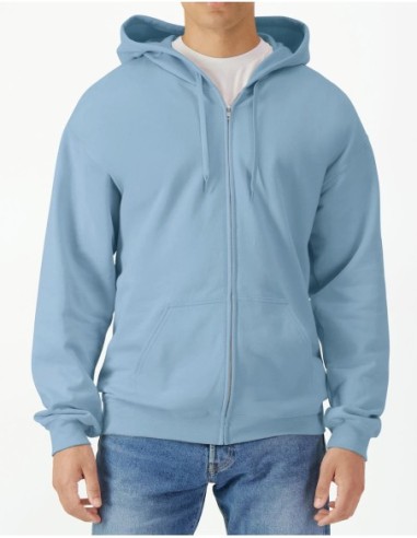 Softstyle Midweight Full Zip Hooded Sweat3