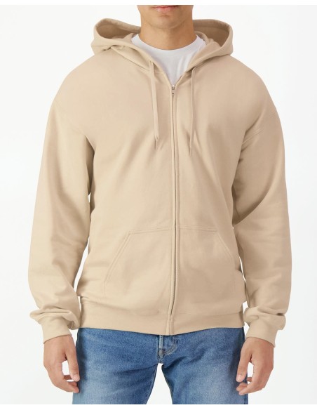 Softstyle Midweight Full Zip Hooded Sweat5