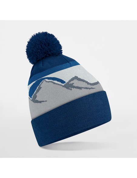 Mountain Peaks Pom Pom Beanie3