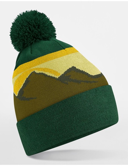 Mountain Peaks Pom Pom Beanie4