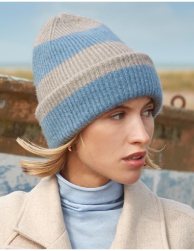 Colour Block Beanie0