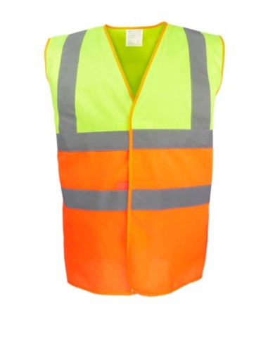 Hi-Vis Two-Tone Waistcoat3