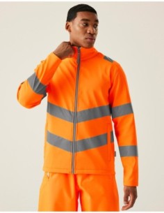 Pro Hi-Vis Ablaze Softshell0
