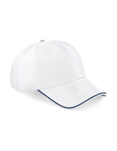 Authentic 5 Panel Cap - Piped Peak0