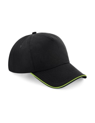 Authentic 5 Panel Cap - Piped Peak3