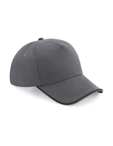 Authentic 5 Panel Cap - Piped Peak4