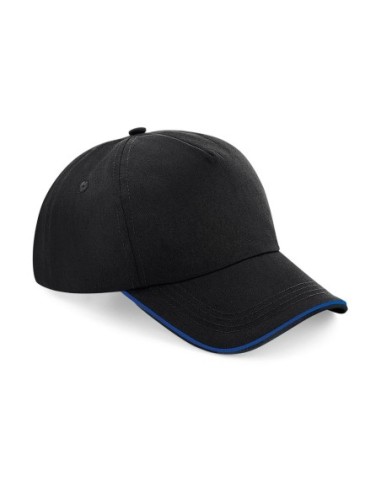 Authentic 5 Panel Cap - Piped Peak5