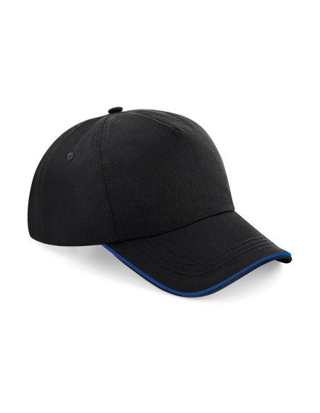 Authentic 5 Panel Cap - Piped Peak5