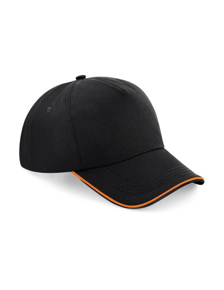 Authentic 5 Panel Cap - Piped Peak6