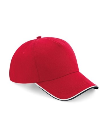 Authentic 5 Panel Cap - Piped Peak10