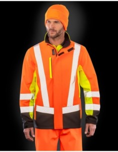 Recycled 3-Layer Printable 3-Tone Safety Softshell1