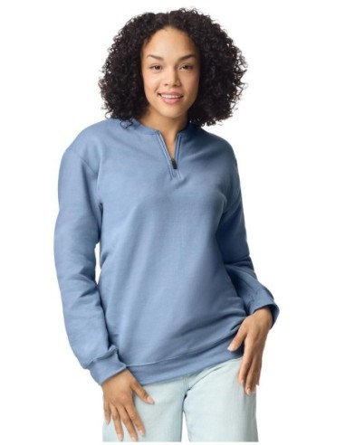 Softstyle Midweight Adult Fleece 14 Zip Sweat0