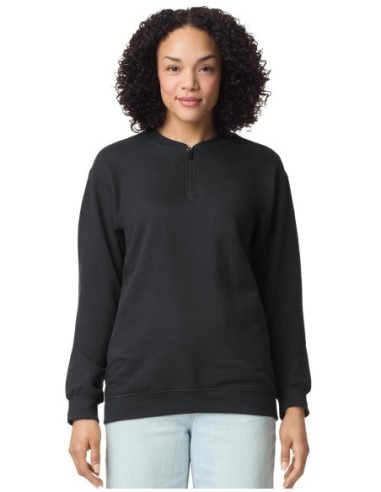 Softstyle Midweight Adult Fleece 14 Zip Sweat4