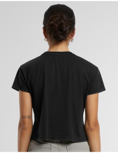 Ladies Vintage Cropped Tee1