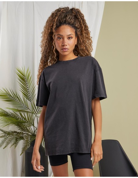Ladies Oversized Acid Wash2