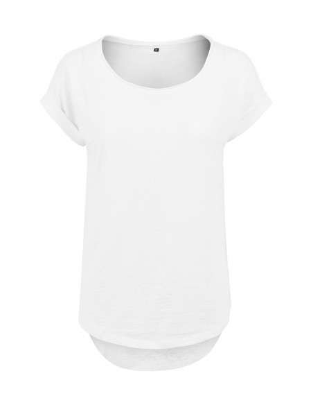 Ladies Long Slub Tee0