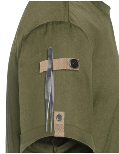 Short-Sleeve Chef Jacket Green-Generation6