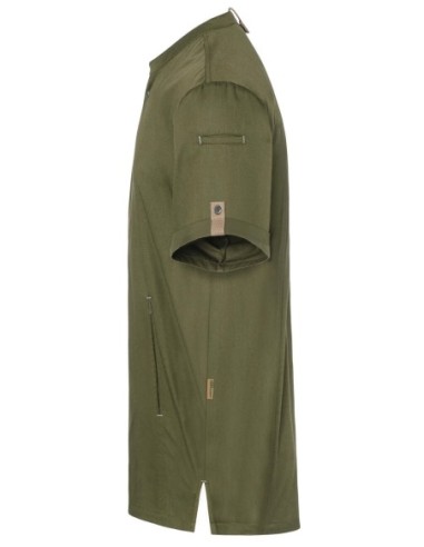 Short-Sleeve Chef Jacket Green-Generation8