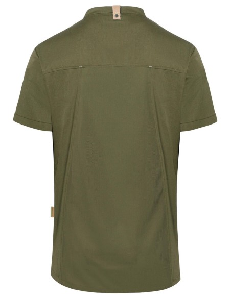 Short-Sleeve Chef Jacket Green-Generation9