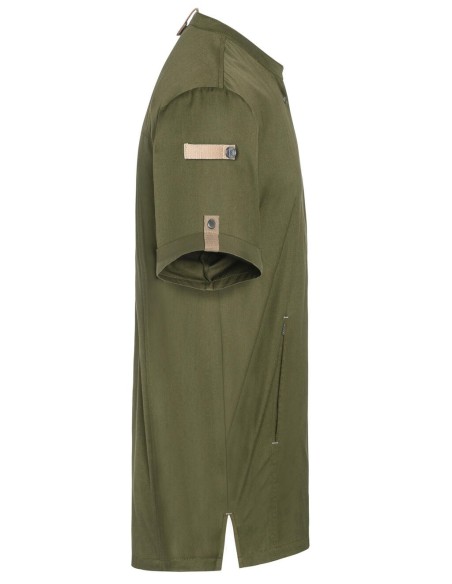 Short-Sleeve Chef Jacket Green-Generation10