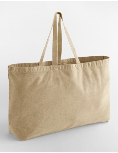 Garment Dyed Oversized Tote Bag0