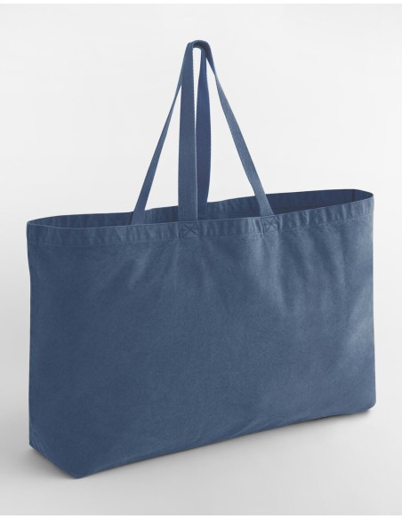 Garment Dyed Oversized Tote Bag2