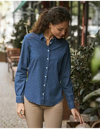 Womens Denim Shirt0