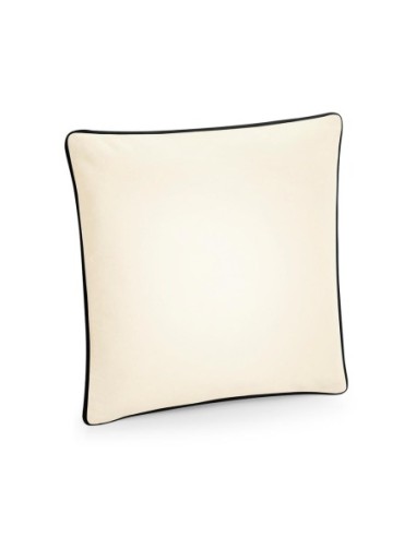 Fairtrade Cotton Piped Cushion Cover1